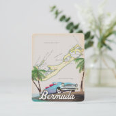 Bermuda Vintage Reiseplakat (Stehend Vorderseite)
