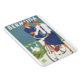 Bermuda Vintage Travel Poster Magnet (Rechte Seite)