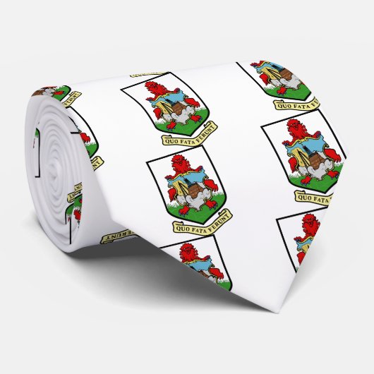 Bermuda-Wappen Krawatte (Gerollt)