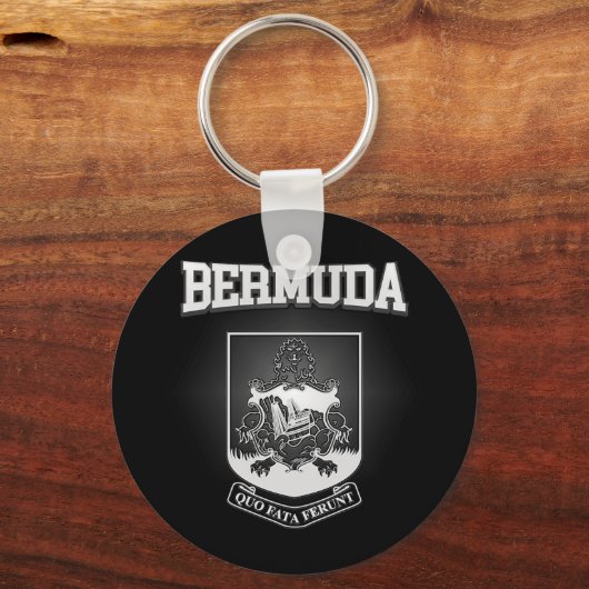 Bermuda-Wappen Schlüsselanhänger (Vorderseite)