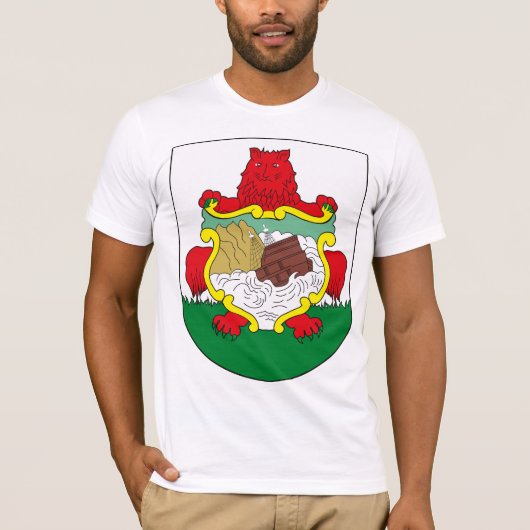 Bermuda-Wappen T - Shirt (Vorderseite)