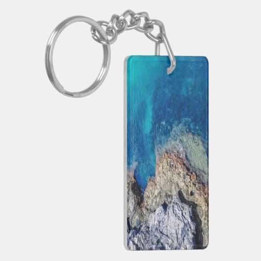 Bermuda Waters Inspiriert Schlüsselanhänger (Vorderseite links)