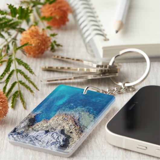 Bermuda Waters Inspiriert Schlüsselanhänger (Vorderseite rechts)