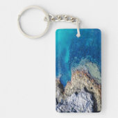 Bermuda Waters Inspiriert Schlüsselanhänger (Vorderseite)