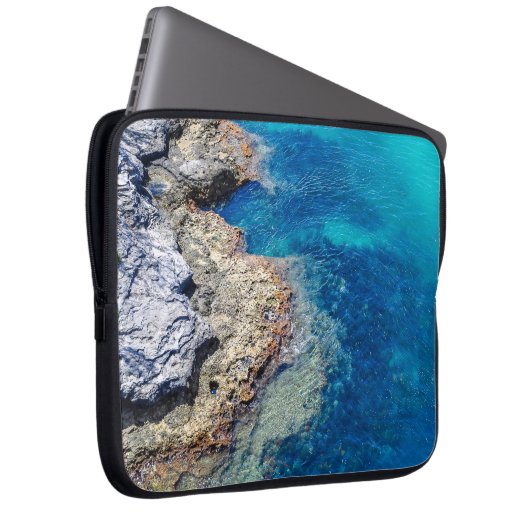 Bermuda Waters Laptop Sleeve (Vorne Rechts)