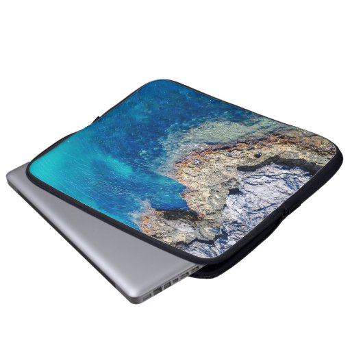 Bermuda Waters Laptop Sleeve (Vorne Knopf)