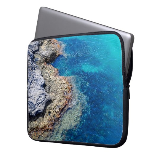 Bermuda Waters Laptop Sleeve (Vorderseite Links)