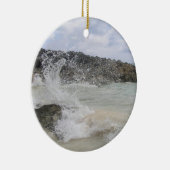 Bermuda Wave Foto Ornament (Rechts)