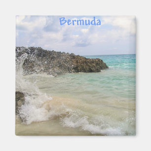 Bermuda Wave Picture von Celeste Sheffey Magnet