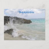 Bermuda-Welle Postkarte (Vorderseite)