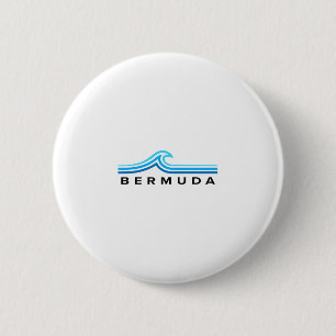 Bermuda-Wellen Vintage Männer Frauen Mädchen Junge Button