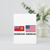 Bermudan-Amerikaner Postkarte (Stehend Vorderseite)