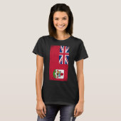 Bermudan-Flagge Bermuda T-Shirt (Vorne ganz)