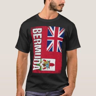 Bermudan-Flagge Bermudas 1 T-Shirt
