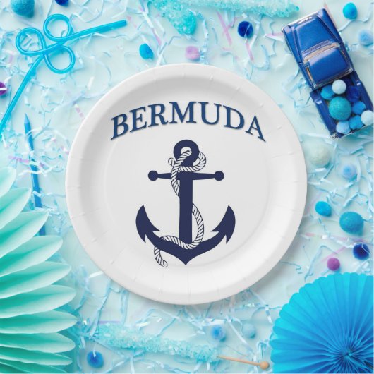 BermudapapierTeller! Pappteller (Party)