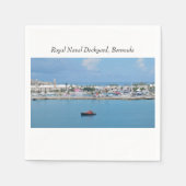 Bermudas Königlicher Seefahrerhof Serviette (Vorderseite)