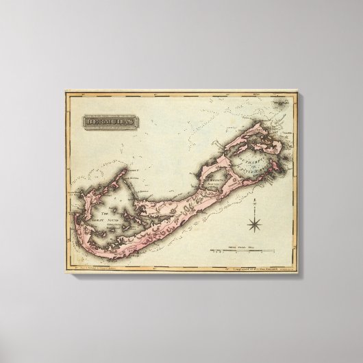 Bermudas Leinwanddruck (Vorderseite)