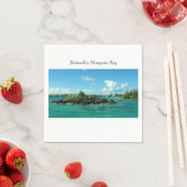 Bermudas Mangrove Bay Serviette (Beispiel)