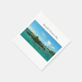 Bermudas Mangrove Bay Serviette (Ecke)