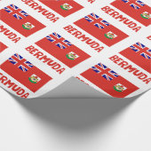 Bermudian Flag Bermuda Geschenk Geschenkpapier (Ecke)