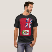 Bermudische Flagge Bermuda T-Shirt (Vorne ganz)