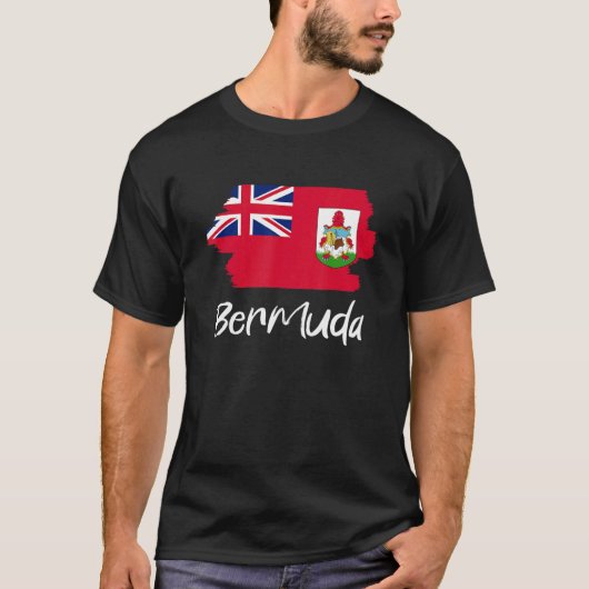 Bermudische Flagge Bermuda T-Shirt (Vorderseite)