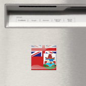 Bermudische Hochglanzflagge Magnet (In Situ (Geschirrspüler))
