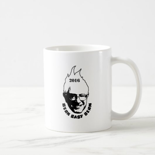 BERN BABY BERN - Bernie Sanders 2016 Kaffeetasse (Rechts)