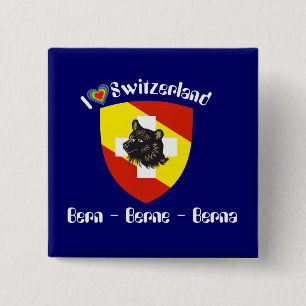 Bern Bern Bern Bern Schweiz Suisse Svizzera Svizra Button
