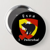 Bern Bern Bern Bern Schweiz Suisse Svizzera Svizra Button (Vorne & Hinten)
