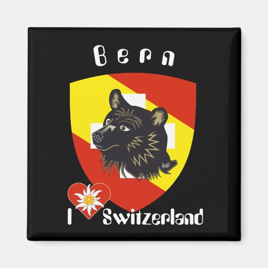 Bern Bern Bern Bern Schweiz Suisse Svizzera Svizra Magnet (Vorne)