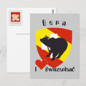 Bern Bern Bern Schweiz Suisse Postkarte (Vorne/Hinten)