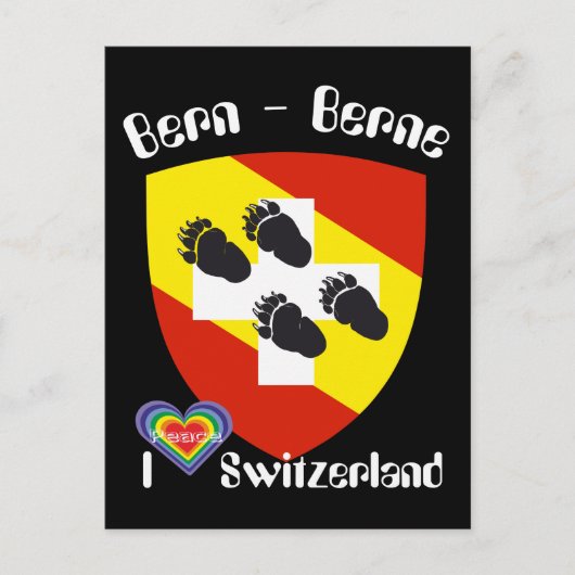 Bern Bern Berna Bärn Schweiz Suisse Postkarte (Vorderseite)