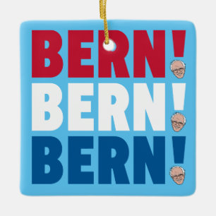 Bern Bern Bernie Sanders Keramikornament