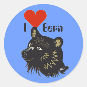 Bern Berne Berna Bärn Schweiz Suisse Aufkleber