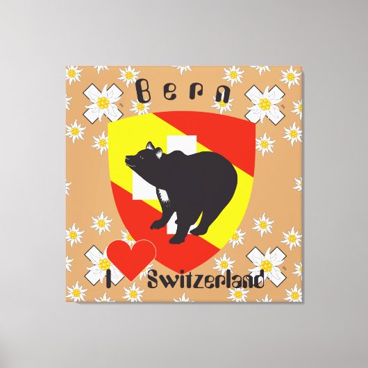 Bern, Berne, Berna, Bärn, Schweiz, Suisse Leinwand (Vorderseite)