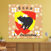 Bern, Berne, Berna, Bärn, Schweiz, Suisse Leinwand (Insitu (Wohnzimmer))