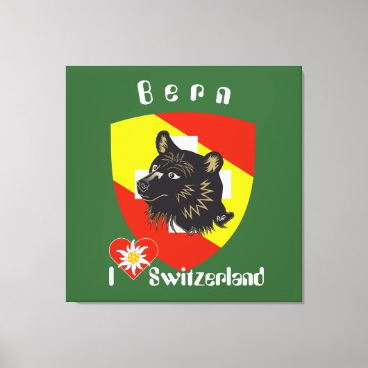 Bern, Berne, Berna, Bärn, Schweiz, Suisse Leinwand (Vorderseite)
