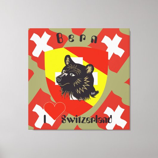 Bern, Berne, Berna, Bärn, Schweiz, Suisse Leinwand (Vorderseite)