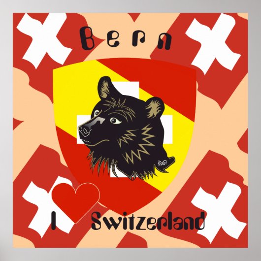 Bern, Berne, Berna, Bärn, Schweiz, Suisse, Poster (Vorne)