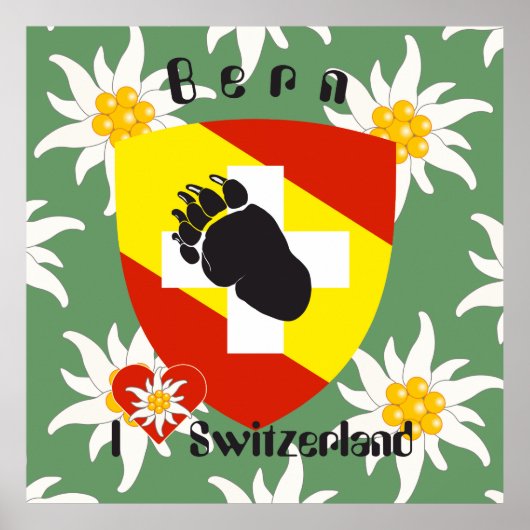 Bern, Berne, Berna, Bärn, Schweiz, Suisse, Poster (Vorne)
