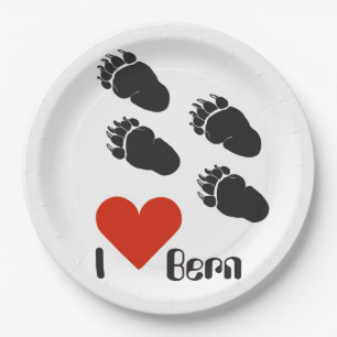 Bern – Berne – Berna Papierteller