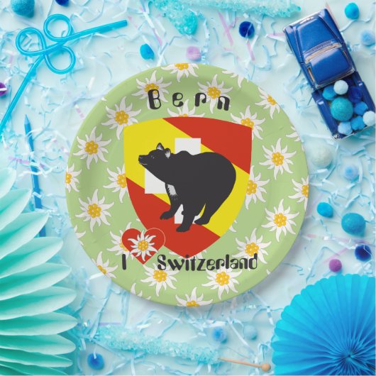 Bern - Berne - Berna Papierteller (Party)
