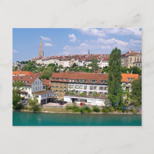 Bern City View Postkarte
