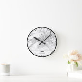 Bern Clock City Line Art Runde Wanduhr (Zuhause)