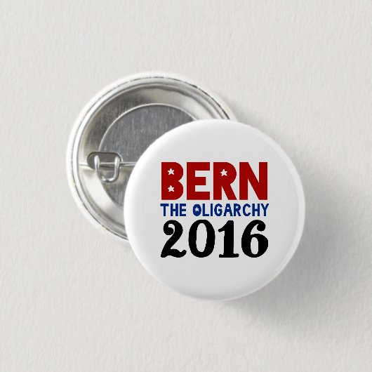 BERN die Oligarchie Button (Vorne & Hinten)
