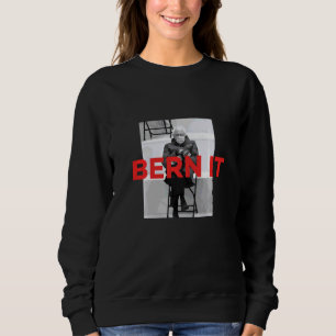 Bern Es Bernie Sanders Meme Mittens Vorsitzender I Sweatshirt
