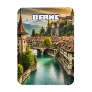 Bern im Herzen der Schweizer Alpen Magnet