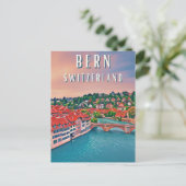 Bern im Herzen der Schweizer Alpen Postkarte (Stehend Vorderseite)