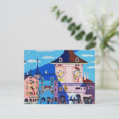 Bern mit Belltower von Ernst Ludwig Kirchner Postkarte (Stehend Vorderseite)